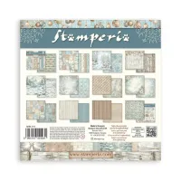 Stamperia White Christmas 12x12 Paper Pack Cristina Radovan (SBBL191)